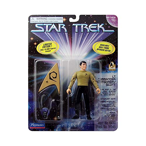 Star Trek LT. COMMANDER MONTGOMERY SCOTT Action Figure - Limited Edition Of 10,000