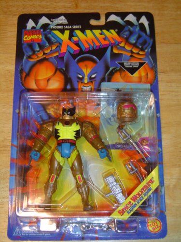 X-Men Phoenix Saga Space Wolverine w/Helmet and accessories Action Figure