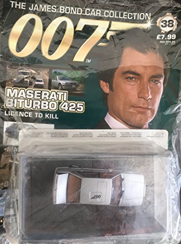 James Bond Car Collection - 38 - Maserati Biturbo 425 - Licence to Kill [Pamphlet] Eaglemoss