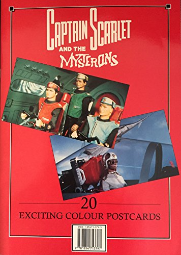 1993 Captain Scarlet and the Mysterons 20 Exciting Colour Postcards Set [Paperback] Aldino ltd