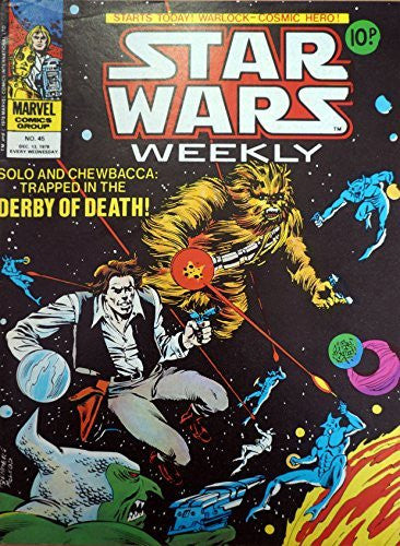 Vintage Star Wars Weekly Comic Issue Number 45