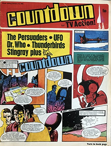 Vintage Ultra Rare Countdown For TV Action The Space Age Comic Magazine Issue No. 48 January 15th 1972 [Comic] Polystyle Publication [Comic] Polystyle Publication