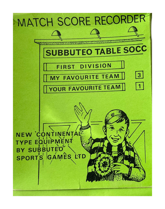 Subbuteo Football Men Vintage Toys Stock Image - Image of ball, match:  106952659