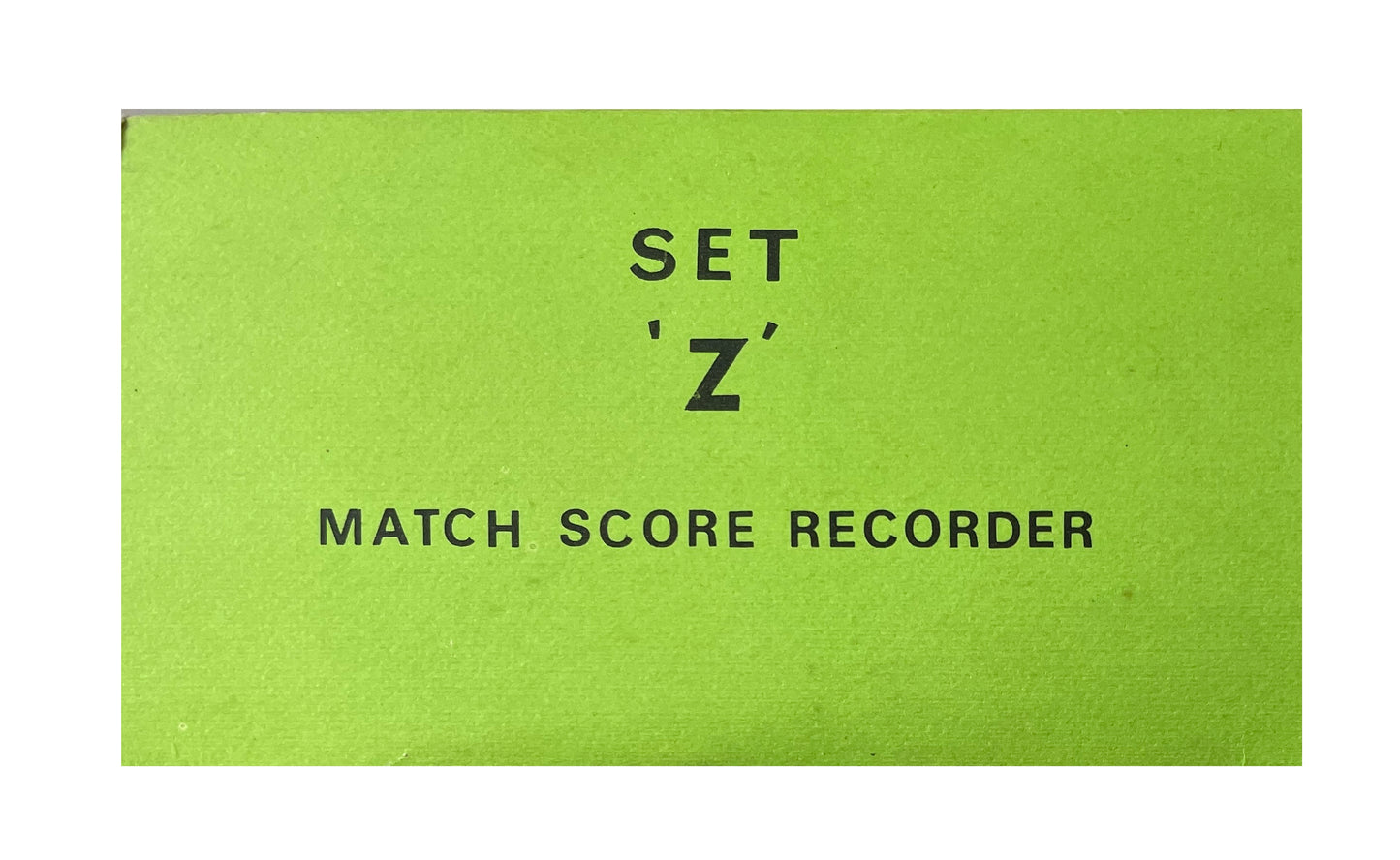 Vintage 1970's Subbuteo Table Soccer Football Game Match Score Recorder Board Set Z Complete With Team Names - Continental Equipment Edition - Fantastic Condition In The Original Box