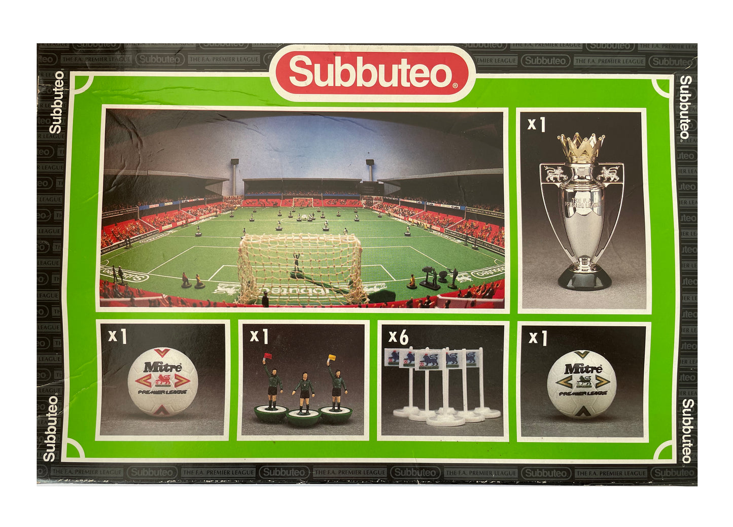 Vintage 1995 Subbuteo The F.A. Premier League Trophy And Accessories Set - In The Original Box