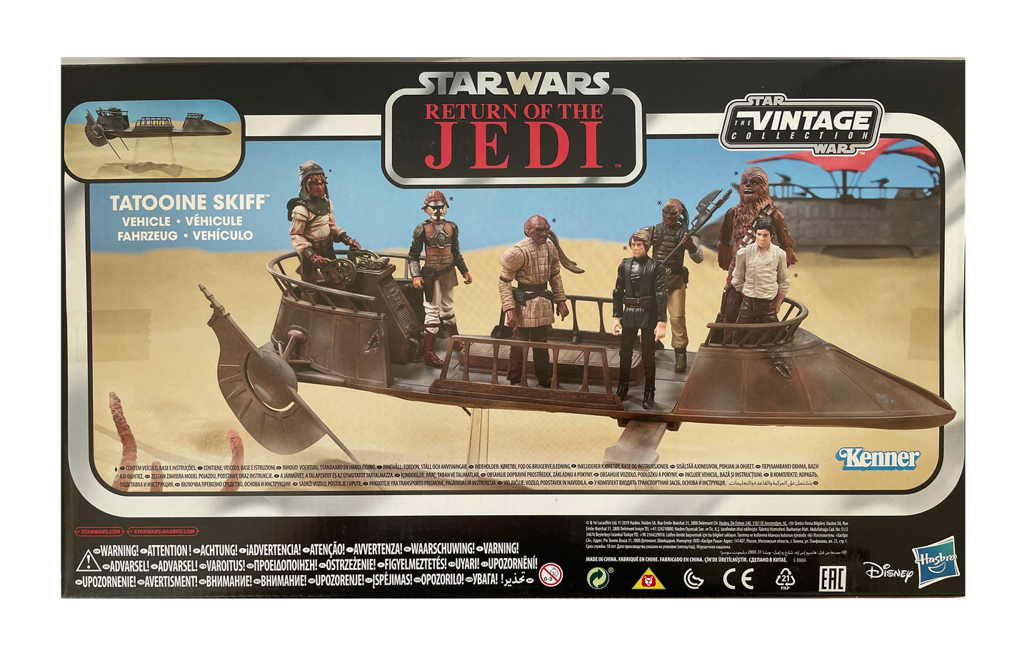 Star Wars 2019 - The Vintage Collection - Return Of The Jedi - Jabba The Hutt's Tatooine Skiff Vehicle