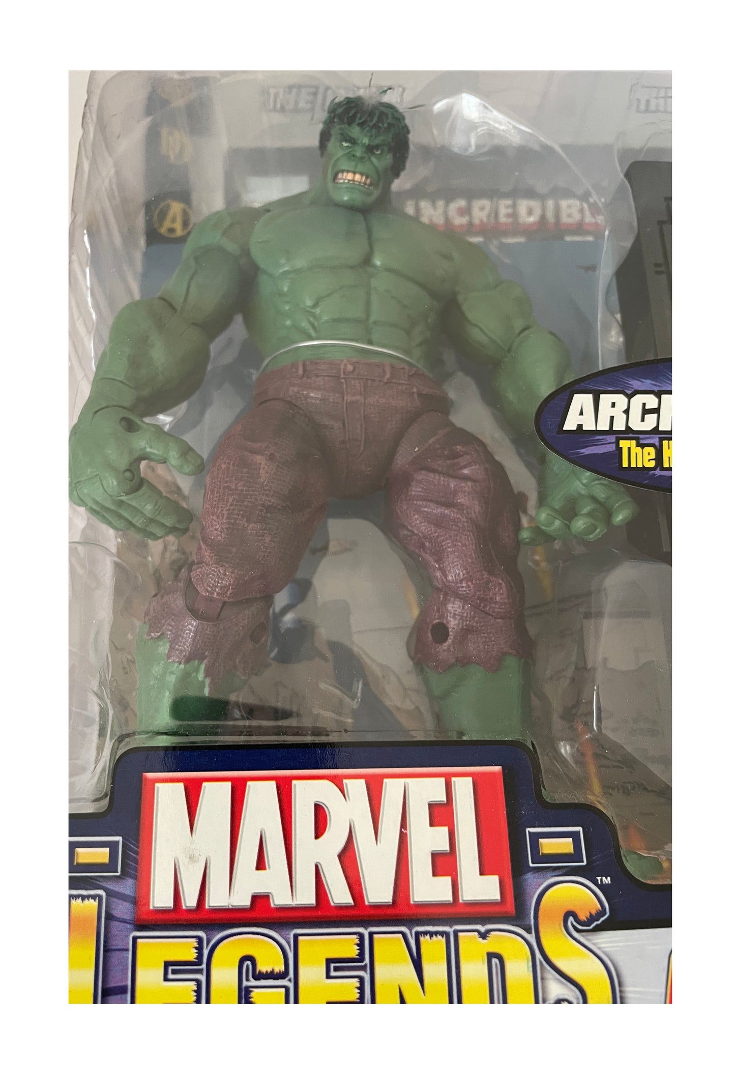 Vintage 2006 Marvel Legends Arch Enemies Face Off Series - The Hulk Vs The Leader Highly Detailed Poseable Action Figure Set 2 Pack