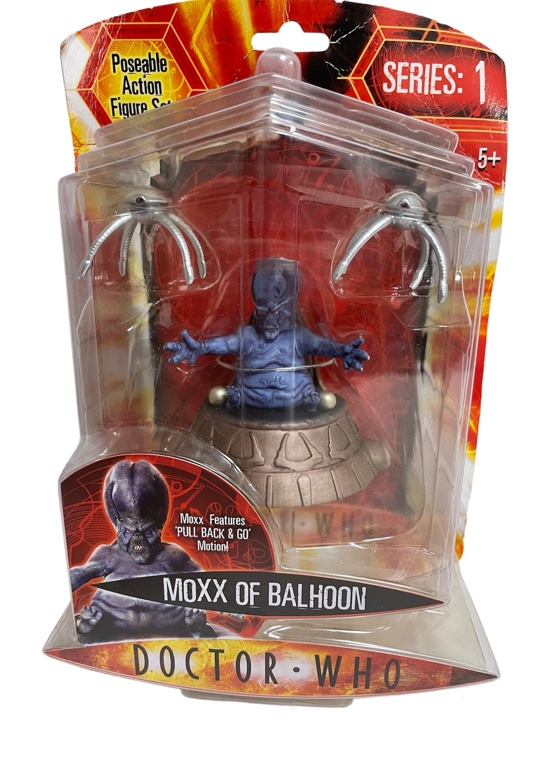 Vintage 2008 Dr Doctor Who Series 1 Moxx Of Balhoon Highly Detailed Po ...