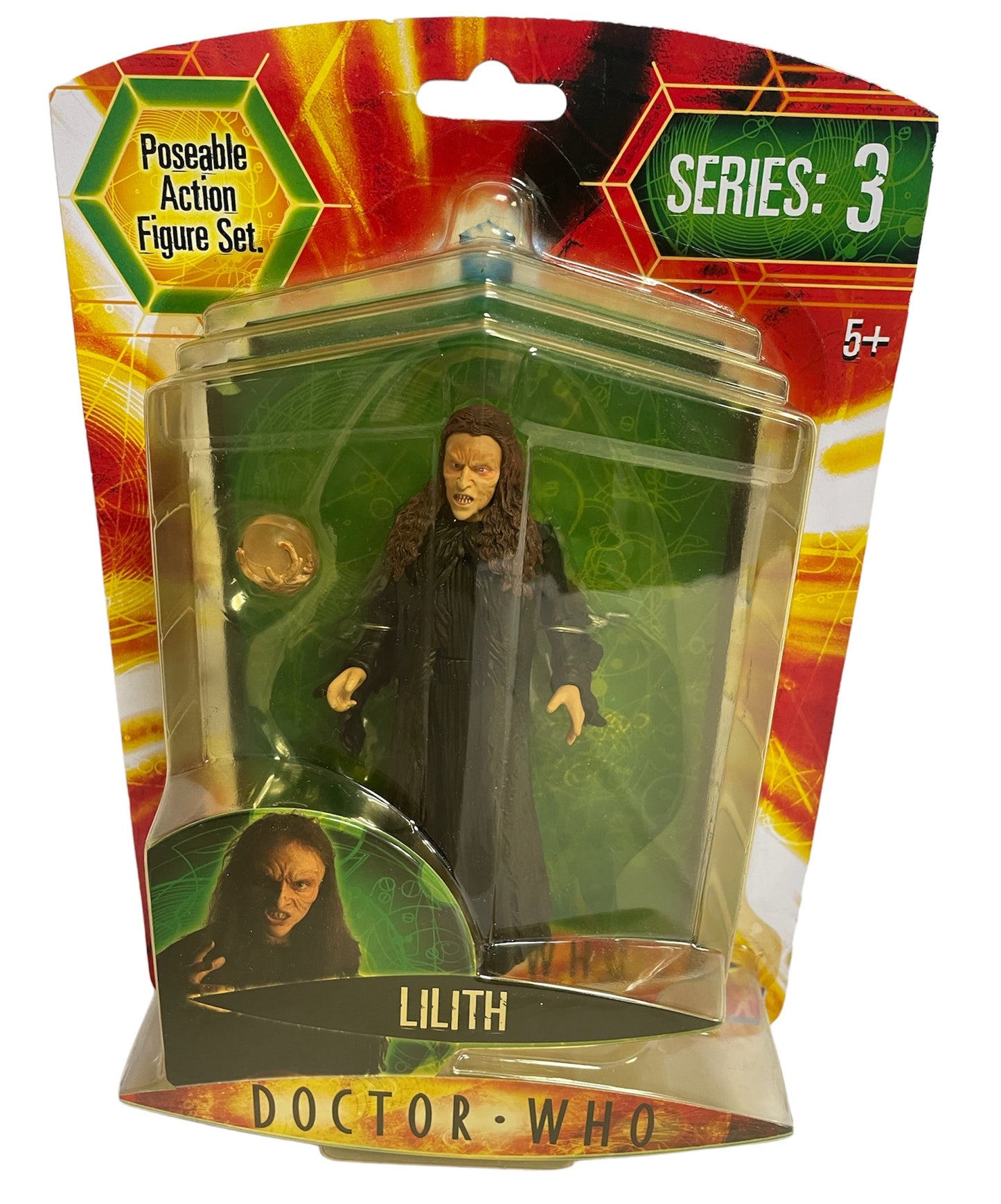 Vintage 2006 Dr Doctor Who Series 3 - 5 Inch Lilith Highly Detailed Action Figure - Shop Stock Room Find