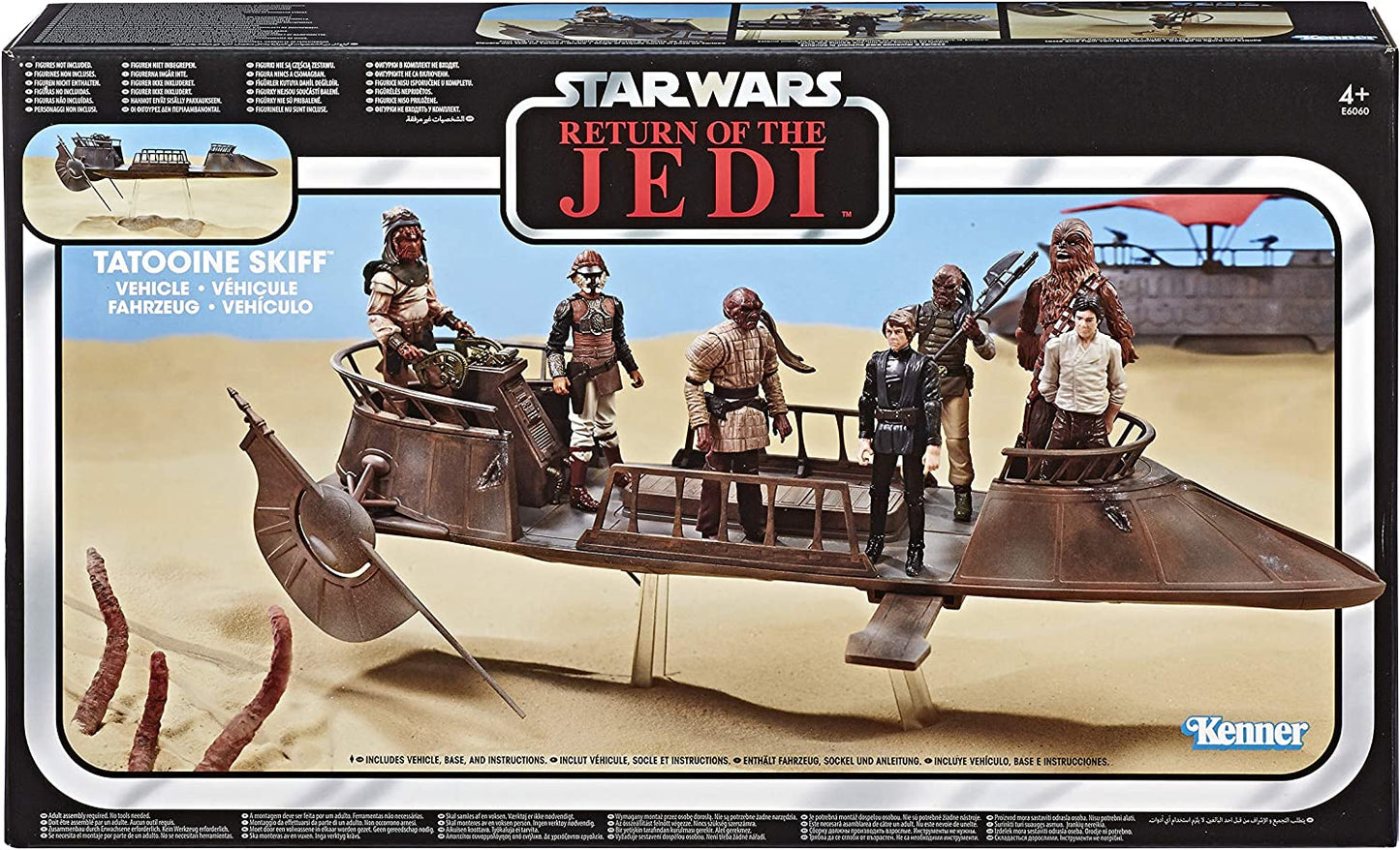 Star Wars 2019 - The Vintage Collection - Return Of The Jedi - Jabba The Hutt's Tatooine Skiff Vehicle