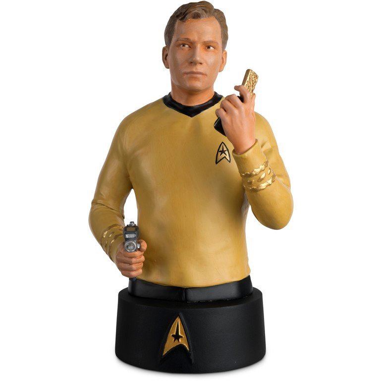 Star Trek The Official Bust Collection - Captain James T Kirk Collectors Bust - Brand New Factory Sealed