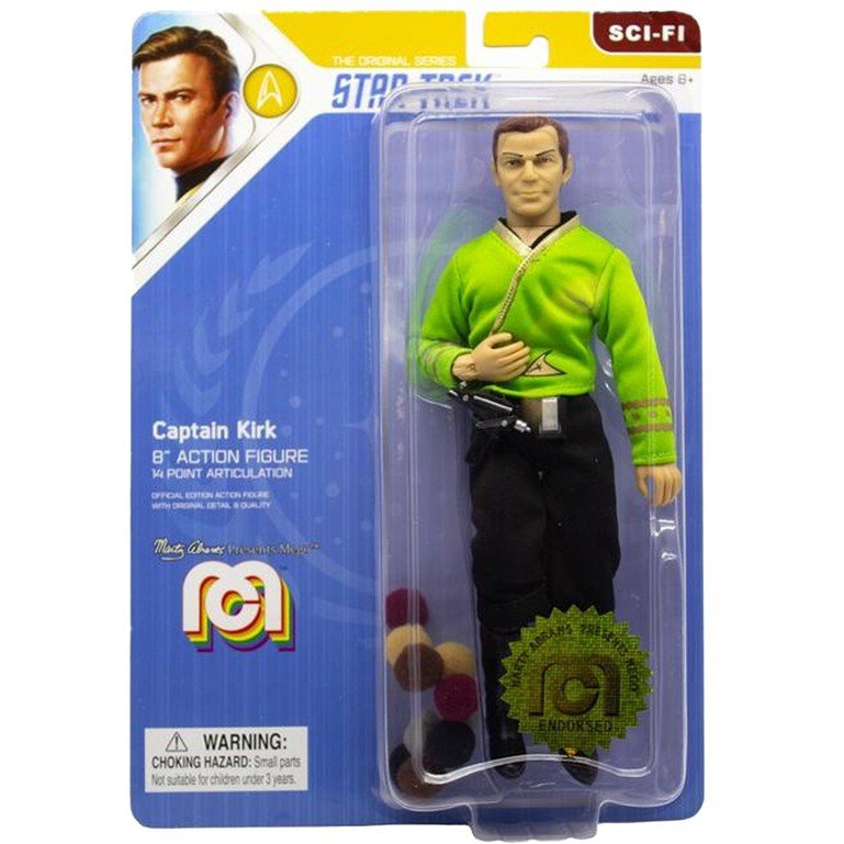 Star Trek Mego Corporation The Original Series Marty Abrams Presents Captain Kirk In Casual Attire 8 Inch Action Figure