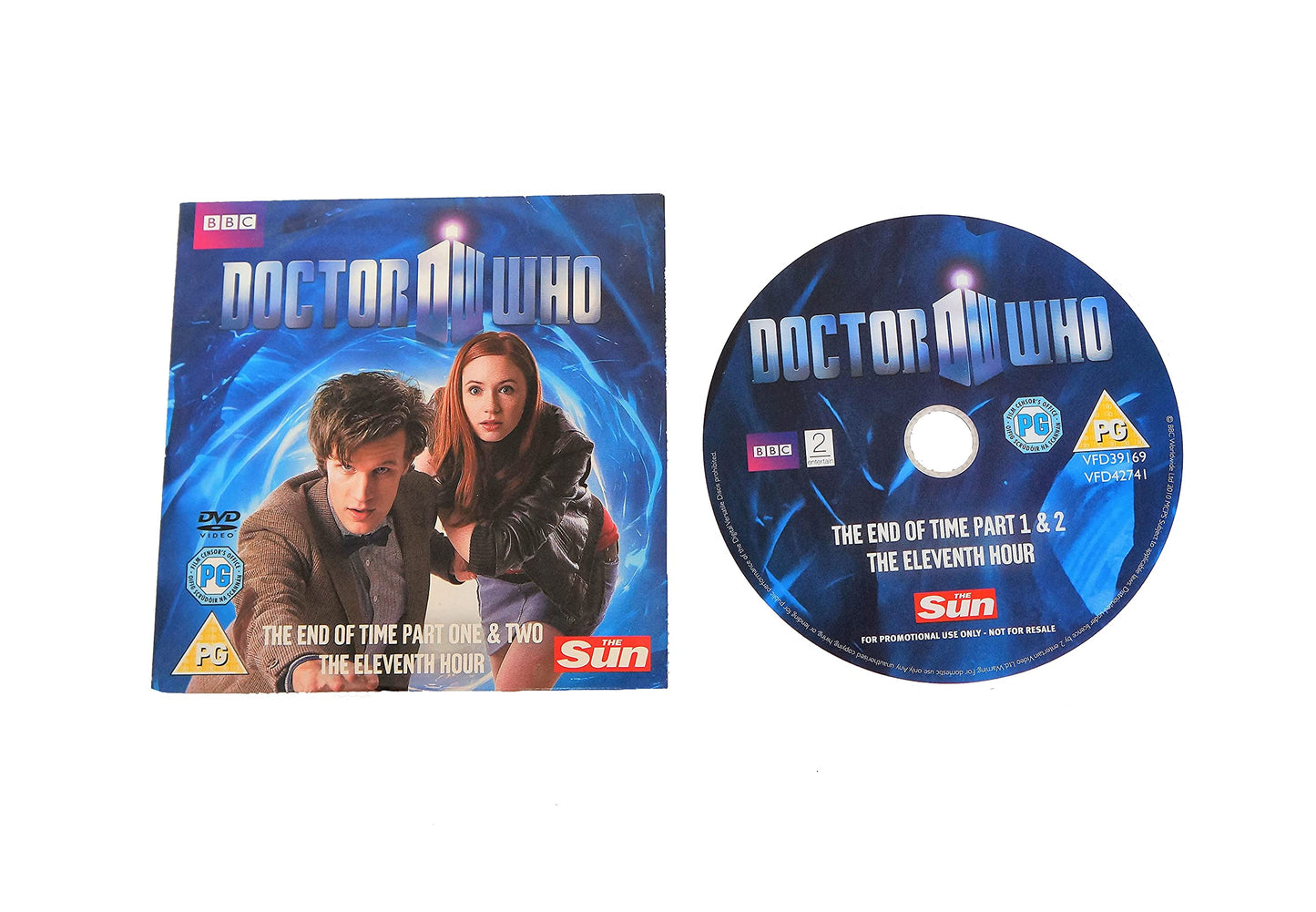 Vintage 2010 Doctor Who The End Of Time Part One And Two Plud The Eleventh Hour DVD David Tennant & Matt Smith - Shop Stock Room Find