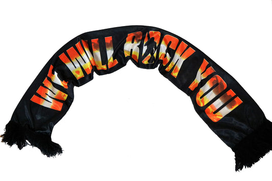 We Will Rock You - London Stage Musical Featuring Queen Music - Novelty Collectable Scarf - Shop Stock Room Find