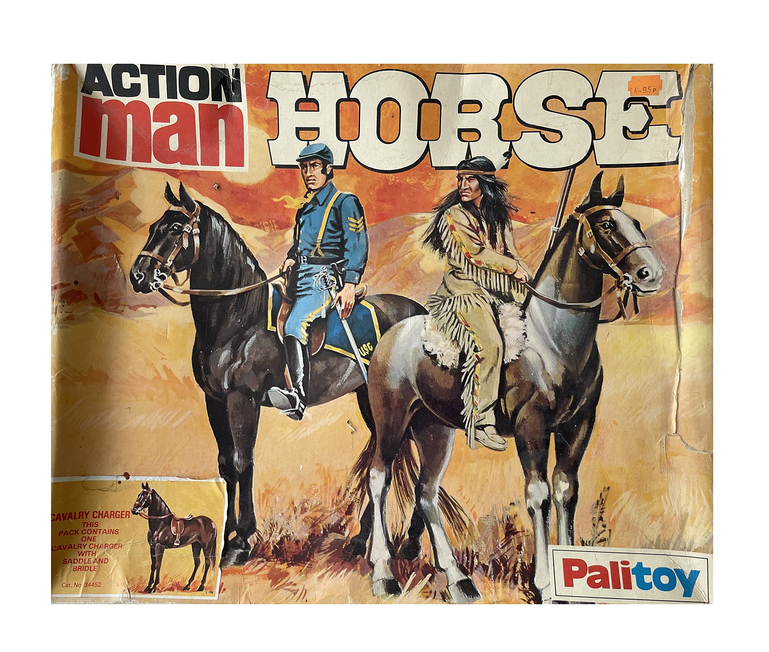 Vintage Palitoy 1970 s Action Man Horse Cavalry Charger Fantastic Co Midas Touch Toys Games And Collectables