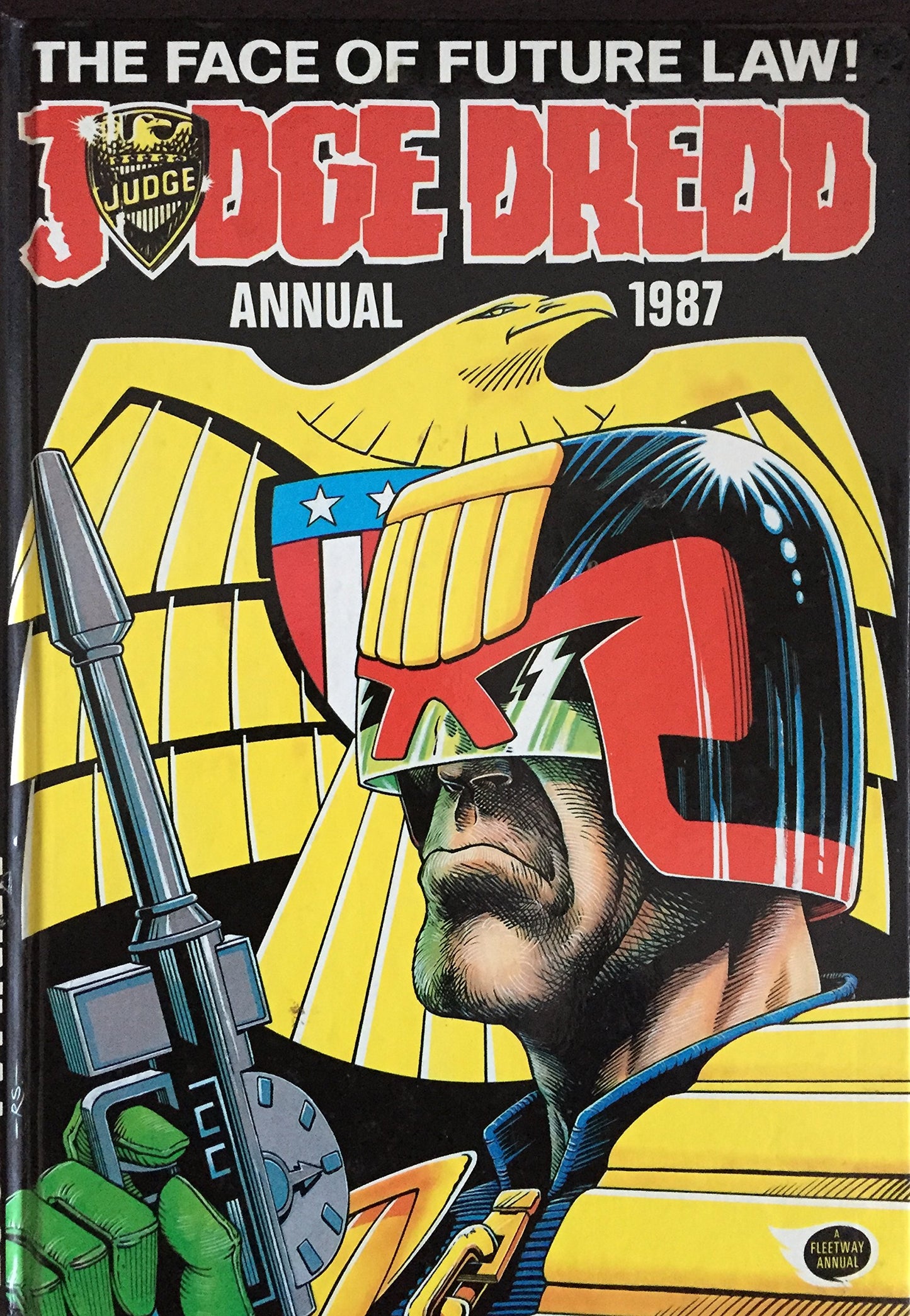 Vintage Judge Dredd Annual 1987- Shop Stock Room Find