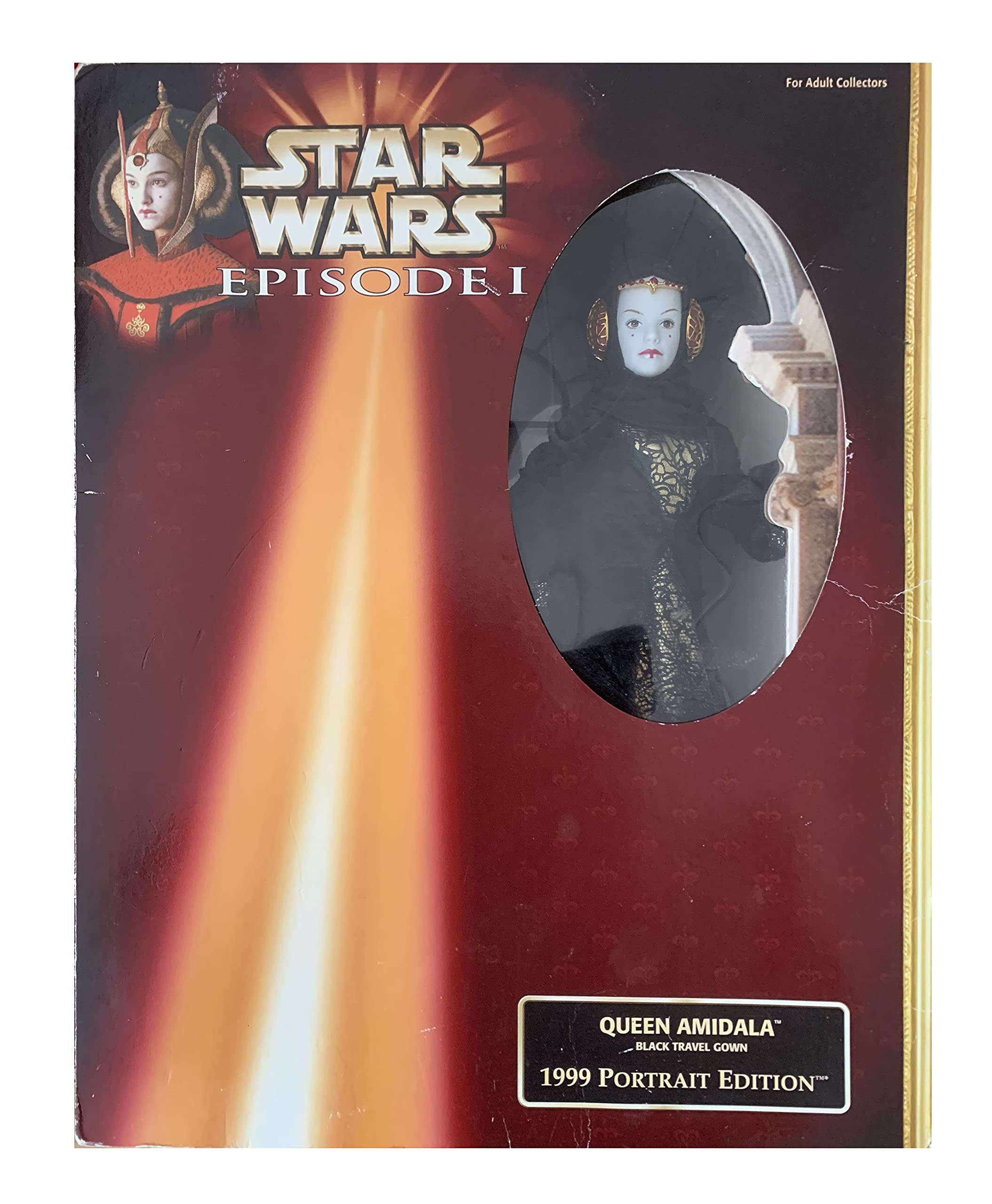 Vintage 1998 Star Wars Episode 1 The Phantom Menace Queen Padme Amidala 12  Inch Portrait Edition Collectable Doll Figure - Factory Sealed Shop Stock 