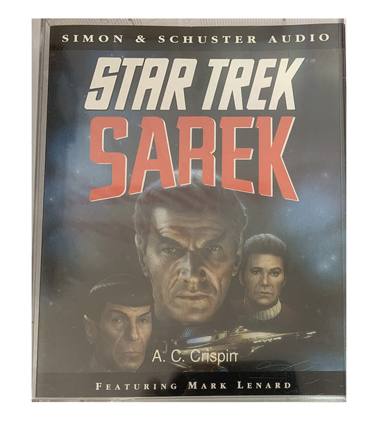 Vintage 1994 Star Trek : Sarek - Simon &amp; Schuster Double Audio Cassette Read By Mark Lenard - Shop Stock Room Find.