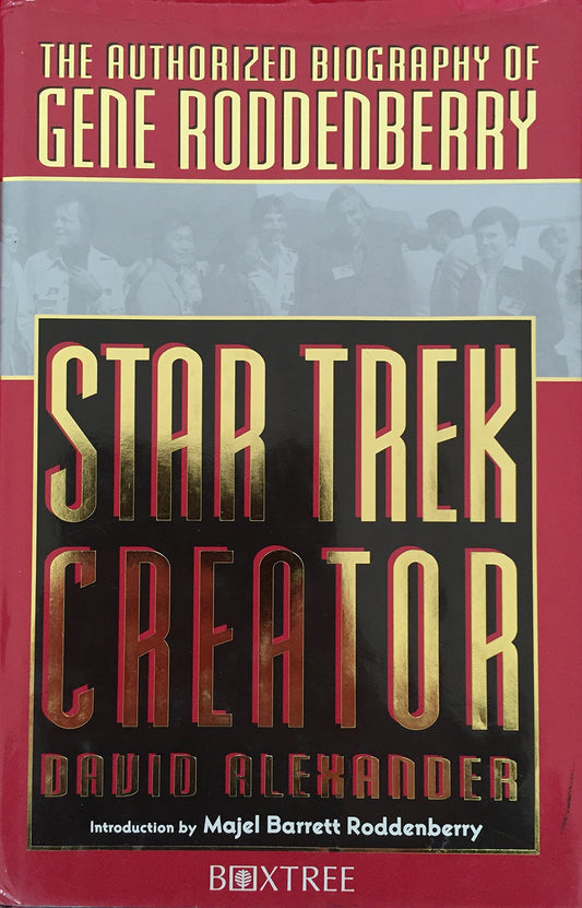 Vintage 1994 Star Trek Creator - The Authorized Biography Of Gene Roddenberry - Unsold Shop Stock