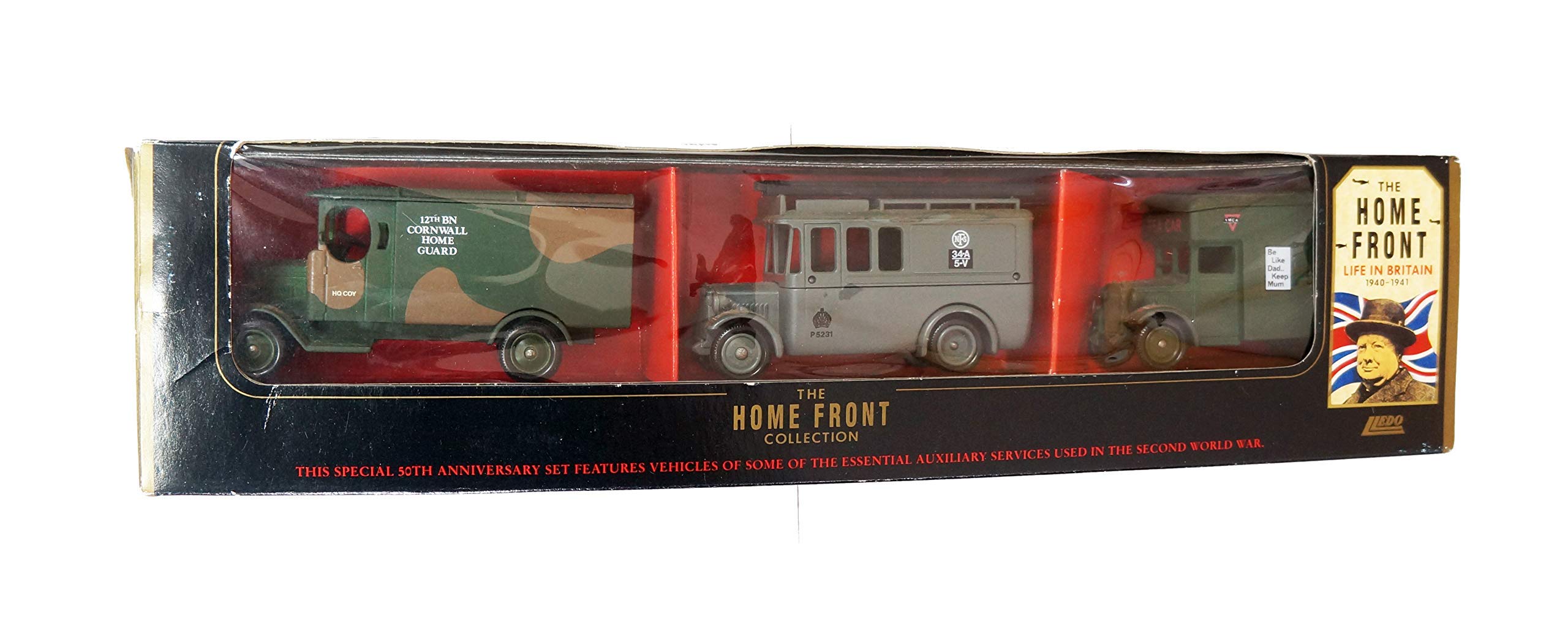 Vintage 1991 Lledo Promotional Models Of Days Gone Limited Edition The Home  Front - Life In Britain 1940-1941 Three Vehicle Set New In Box - Shop 