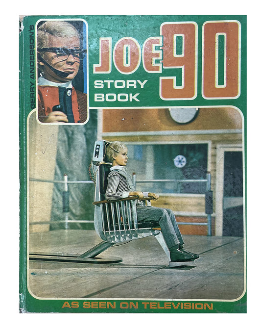 Vintage Gerry Andersons 1968 Ultra Rare Joe 90 Story Book Annual - Appointment With Death / The Big Steal - Century 21 Books