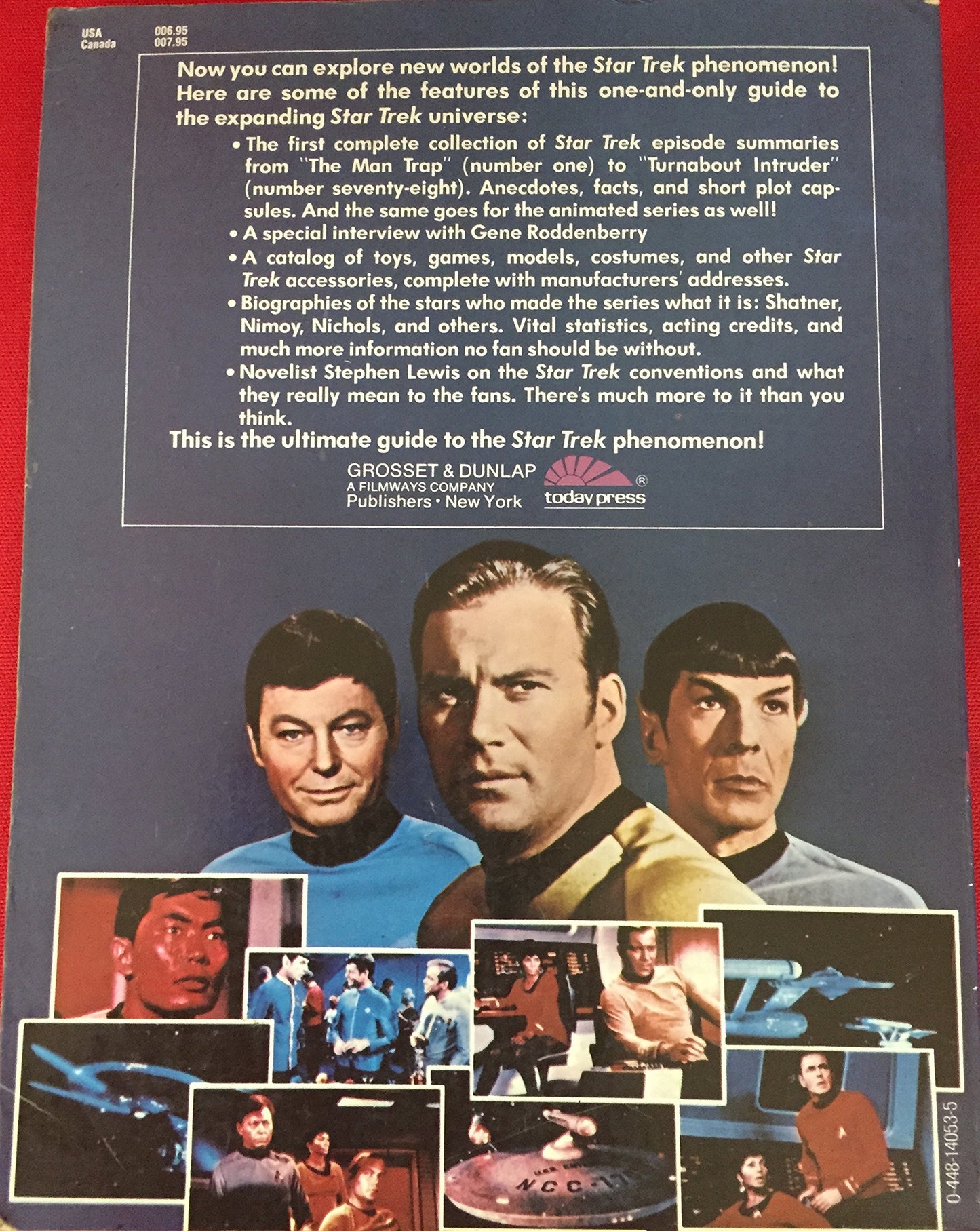 Vintage 1979 A Star Trek Catalog - The What, Why, And Where To Get It Guide To The Whole Fantastic World Of Star Trek! - Brand New Shop Stock Room Find