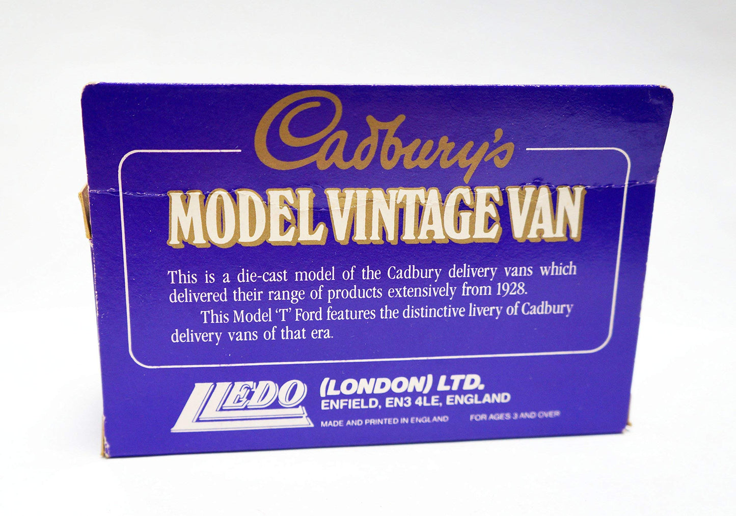 Vintage Lledo 1928 Model T Ford Delivery Van 1:76 Scale Diecast Limited Edition Collectable Promotional Model Replica Vehicle In The Original Box With Certificate Of Authenticity