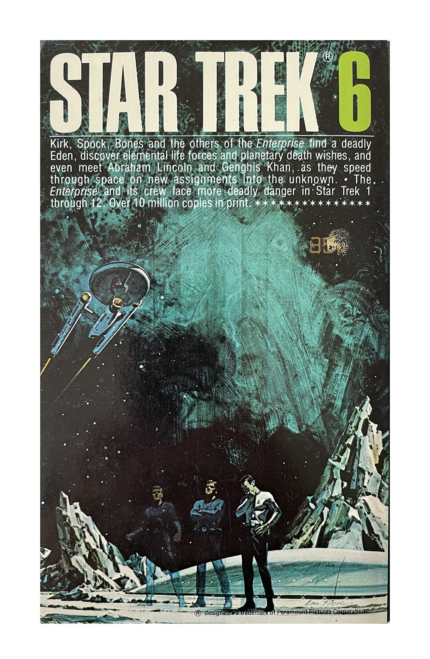 Vintage 1979 Star Trek 6 - Adapted From The Original Television Series - Paperback Book - By James Blish