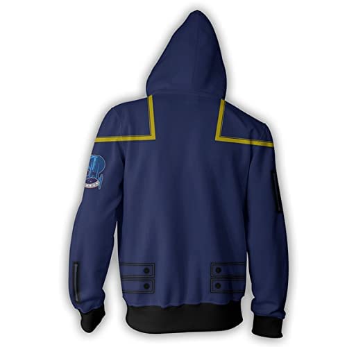 Star Trek Enterprise Zipped Hoodie - XL - Captain Archer - Star Ship Uniform Style - Shop Stock Room Find