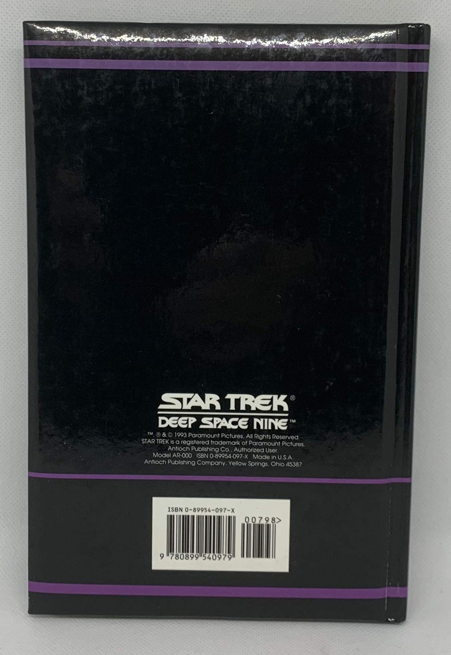 Journal Vintage 1993 Star Trek Deep Space Nine DS9 Personal Writing Hard Back Book Shop Stock Room Find