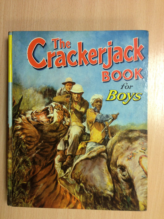 Vintage The Crackerjack Book for Boys Annual 1952