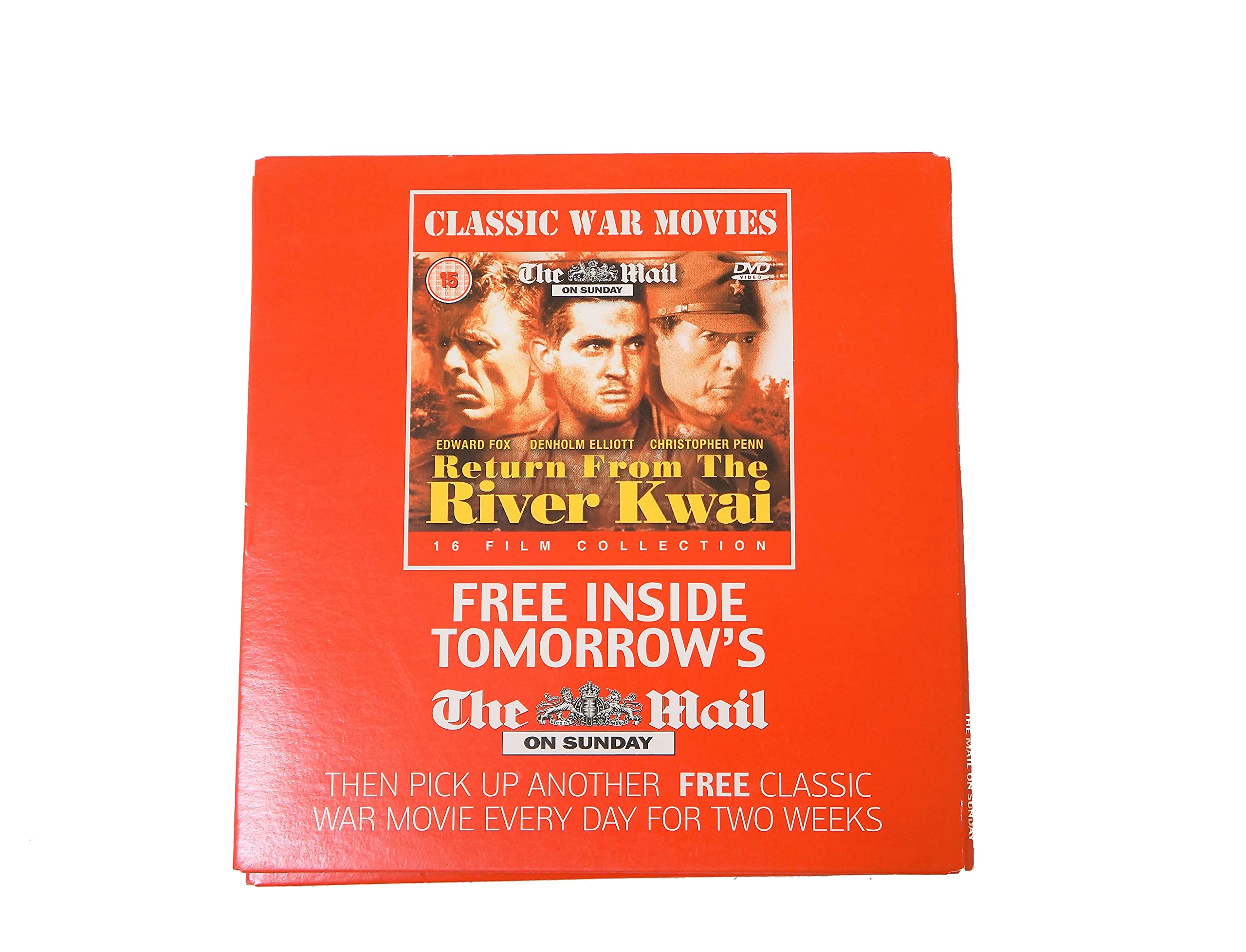 Vintage The Daily Mail Classic War Movies Two Movies On One Disc