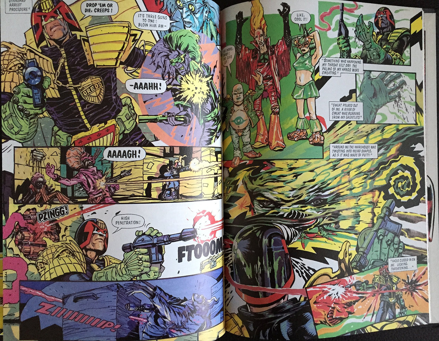 Vintage Judge Dredd Annual 1987- Shop Stock Room Find