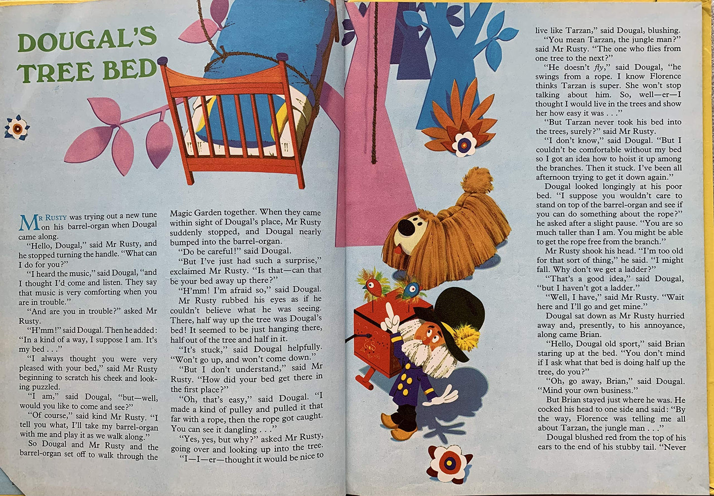 Vintage Dougals Annual 1971 From The Magic Roundabout