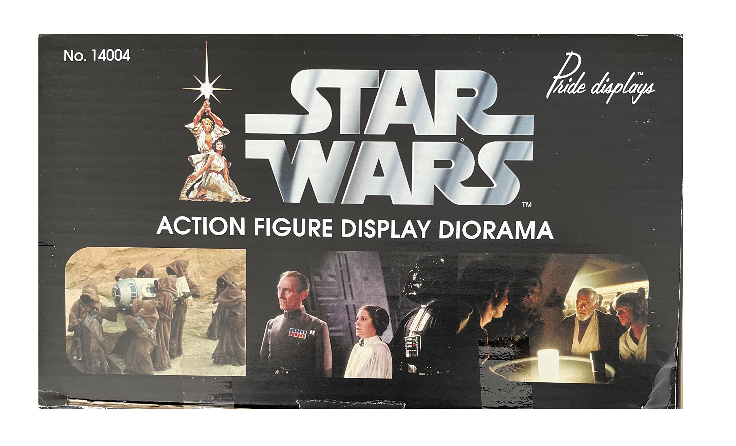 Vintage 2005 Star Wars Action Figure Display Diorama With 50 Dual Location  Figure Stands Included - Brand New Factory Sealed Shop Stock Room Find.