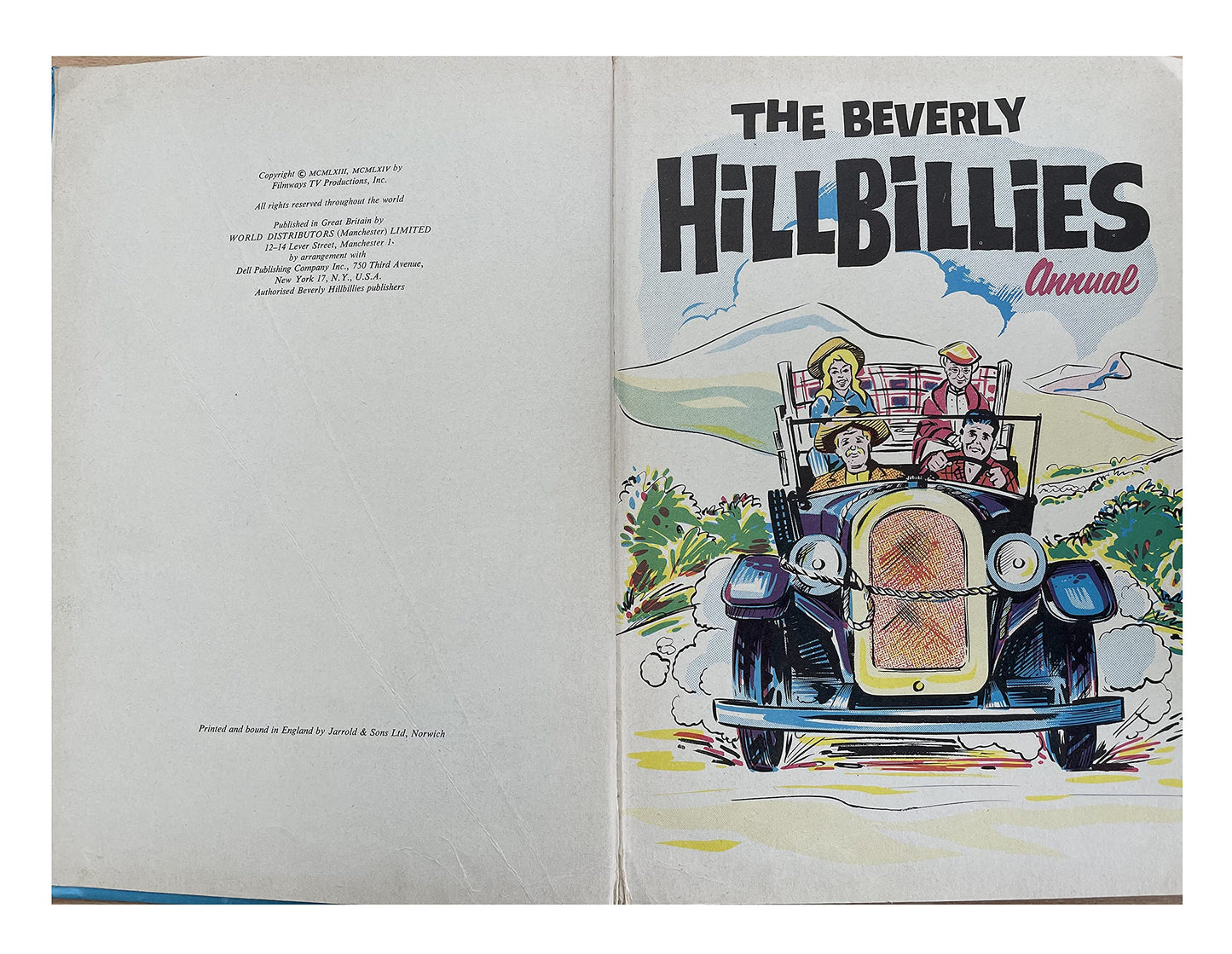 Vintage The Beverly Hillbillies Annual 1965