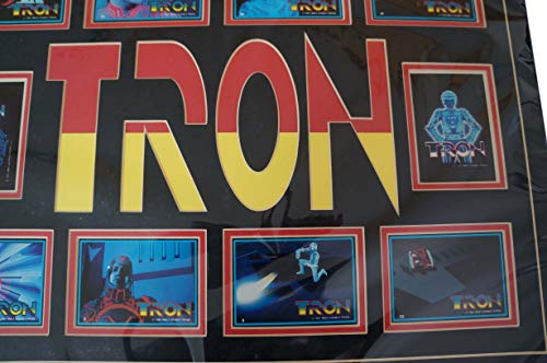 Tron The Movie Vintage 1981 Donruss Walt Disneys Trading Card Shop Display Wall Mount - Ultra Rare - Shop Stock Room Find …