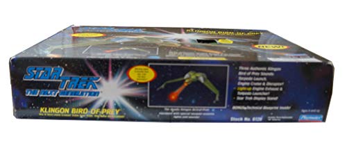 Vintage Playmates 1995 Star Trek The Next Generation Collectors Edition Electronic Klingon Bird Of Prey Replica Model Space Ship - Brand New Factory Sealed Shop Stock Room Find