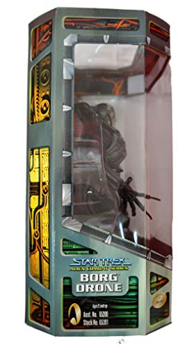 Vintage Playmates 1999 Star Trek Alien Combat Series Borg Drone 9 Inch Action Figure - Brand New Factory Sealed Shop Stock Room Find