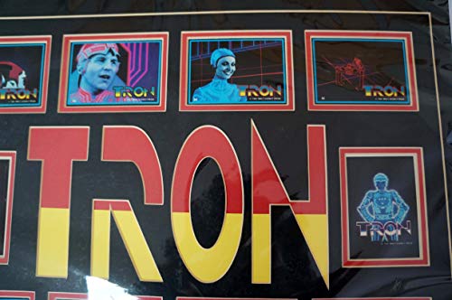 Tron The Movie Vintage 1981 Donruss Walt Disneys Trading Card Shop Display Wall Mount - Ultra Rare - Shop Stock Room Find …