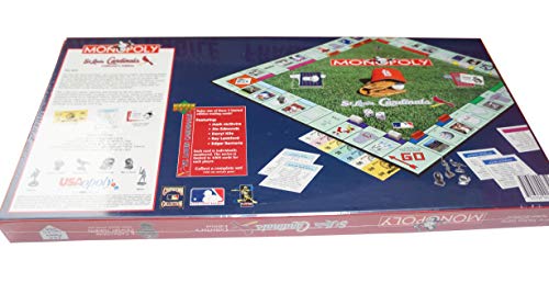 Sold at Auction: MONOPOLY BOARD GAME ST LOUS CARDINALS EDITION PARKER  BROTHERS GAME