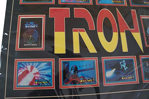 Tron The Movie Vintage 1981 Donruss Walt Disneys Trading Card Shop Display Wall Mount - Ultra Rare - Shop Stock Room Find …