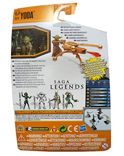 Star Wars Standard 21394 Saga Legends Action Figure – Yoda …