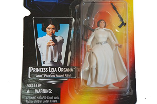 Vintage 1995 Star Wars The Power Of The Force Red Card Princess Leia Organa Action Figure - Brand New Factory Sealed Shop Stock Room Find