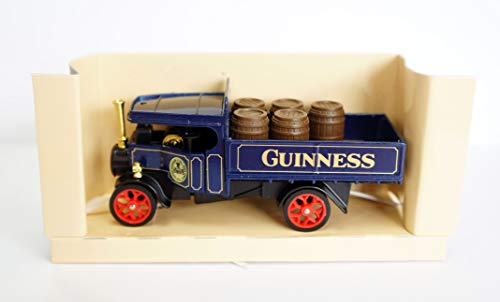 Models of Yesteryear Y-27/1; 1922 Foden Steam Wagon; Guinness With Barrels  Load, Collectable diecast model in 1:60 scale by Matchbox