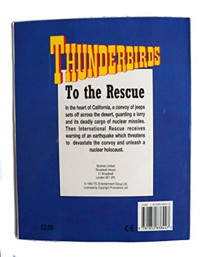 Thunderbirds to the Rescue (Thunderbirds Novelties) [paperback] Brown, Graham [Jun 30, 1993] …