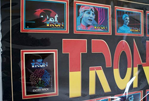 Tron The Movie Vintage 1981 Donruss Walt Disneys Trading Card Shop Display Wall Mount - Ultra Rare - Shop Stock Room Find …