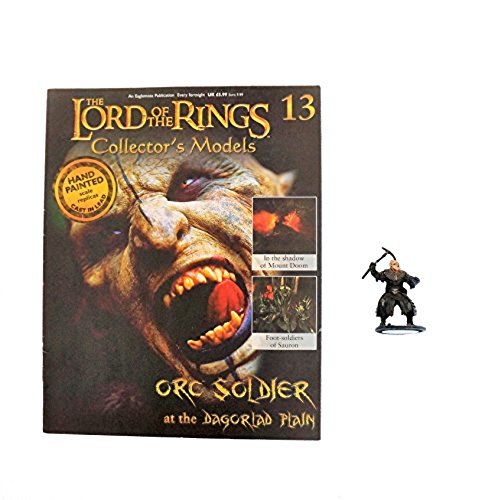 Lord Of The Rings Collectors Models Issue No.13 - Orc Soldier At The Dagorlad Plain Magazine And Model [Paperback] [Jan 01, 2004] Eaglemoss Publications …