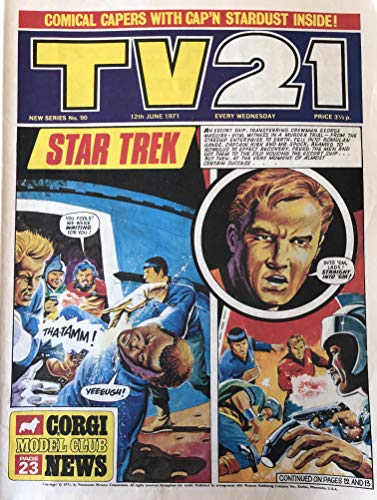 Vintage Ultra Rare TV21 Comic Magazine Issue No.90 12th June 1971 …