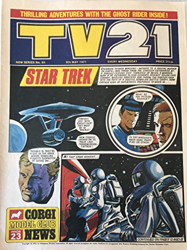 Vintage Ultra Rare TV21 Comic Magazine Issue No.85 8th May 1971 …